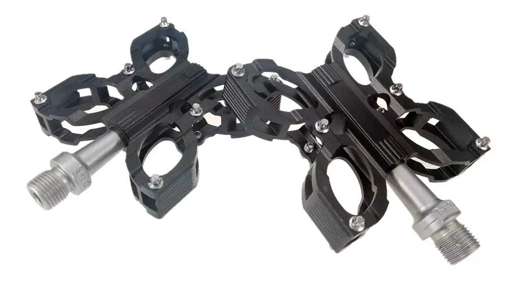 Elife Bike Bearing Butterfly Pedals ,Mountain Bearing Pedals Ultra-light Bicycle Pedals for Bikes Mountain Bikes Road Bicycles Platform Pedals MTB Pedals