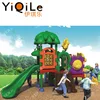 Top quality kids playground playschool slide small slide