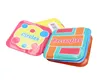 4 titles 9*9cm square Floating baby bath book set