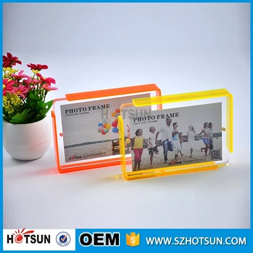 Acrylic Fridge Photo Frame/clear Acrylic Fridge 78x52mm Frame/rectangle Plastic