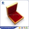 Fashion custom wooden cd box with velvet insert for storage