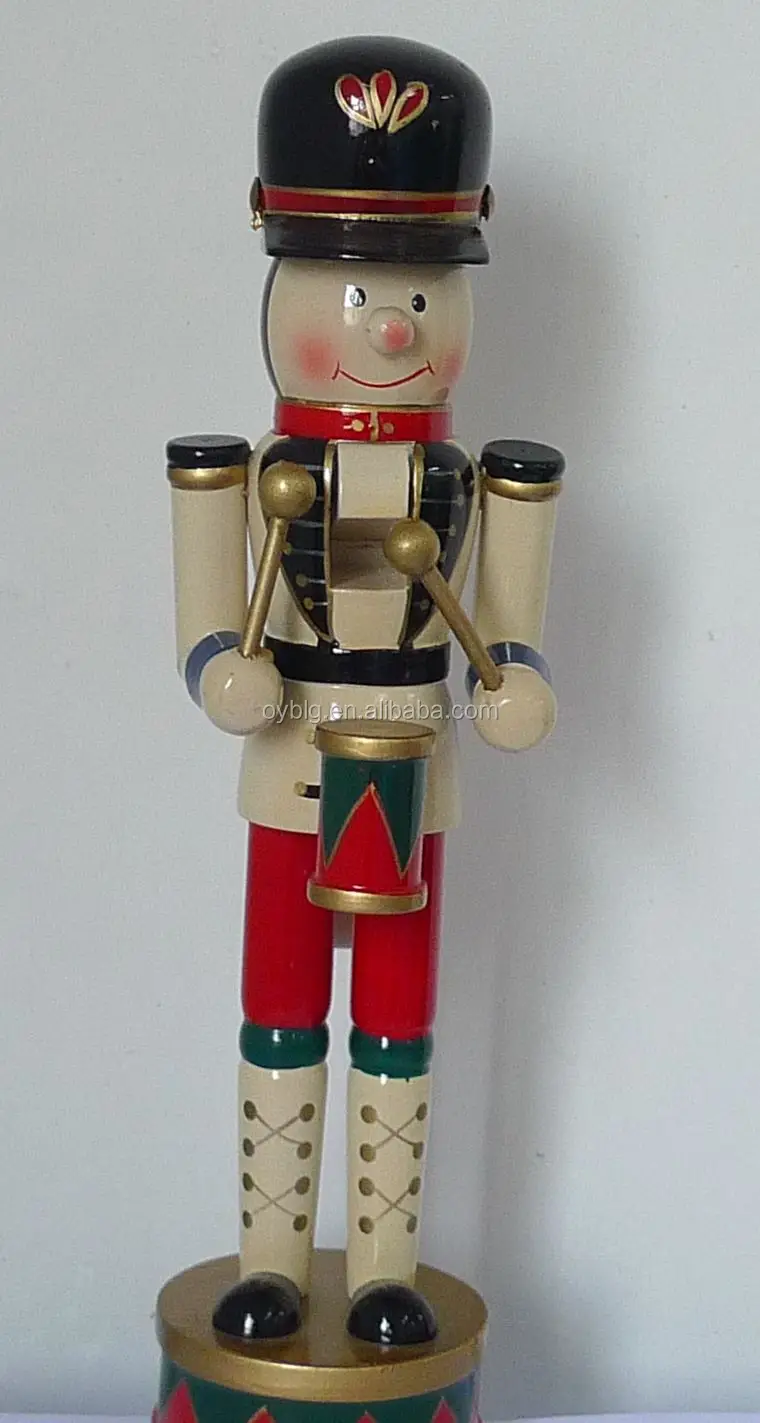 Large Fiberglass Outdoor Christmas Soldier Statues,Waterproof Giant