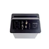 tabletop/desk/desktop built-in socket outlet with USB HDMI VGA TEL DATA MIC XLR AV