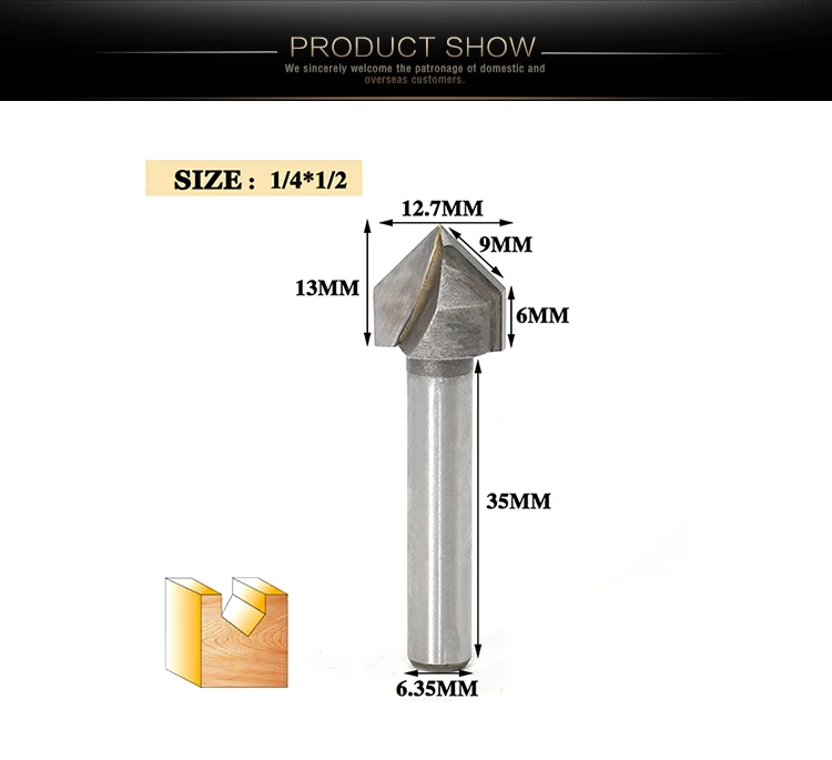Flush Trim Machine Router V Groove Bit Set For Woodworking Buy Flush