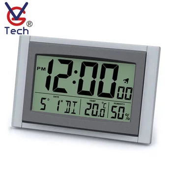 Rcc Radio Controlled Lcd Desk Top Alarm Clock Rcc 9551 Buy