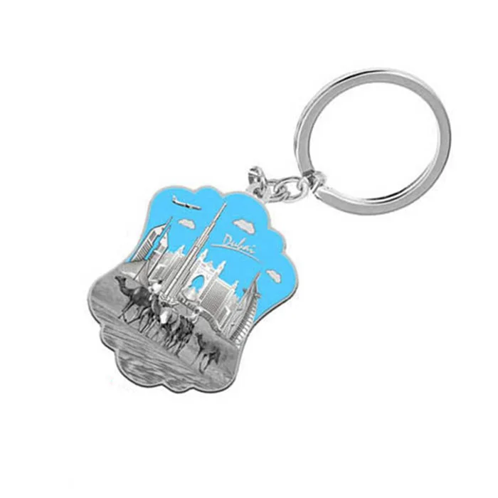 Oem Production Tourism Gift Dubai Souvenirs Key Ring Keychain Buy