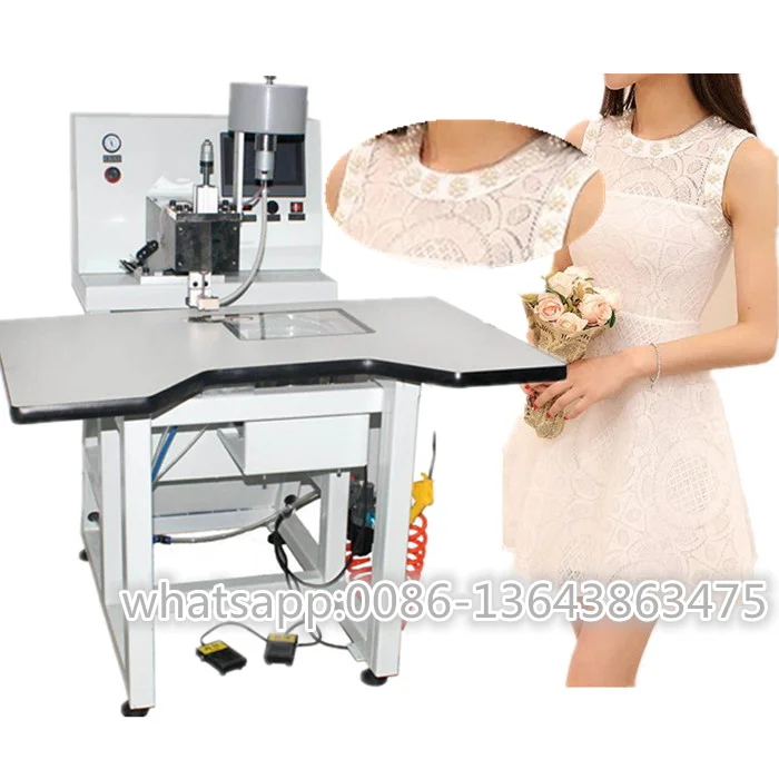 Automatic Plastic Pearl Beads Coating Machine/pearl Beads Punching