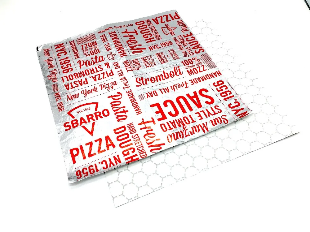 Manufactory Laminated Foil Sandwich Wrap Burger Insulated