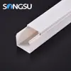 Building materials Heat resistant kenya market 25x16 pvc electronical trunking/dado skirting trunking cable canal