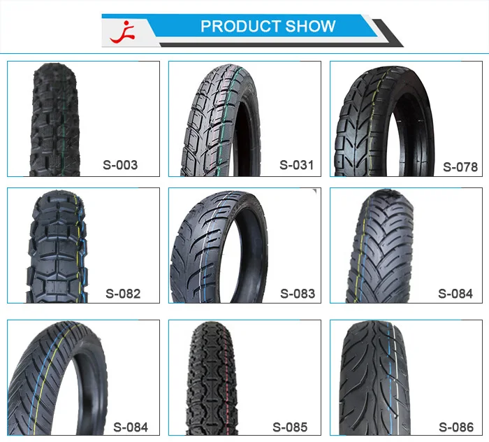 Popular Accepted Puncture Proof Motorcycle Tyre Tire 4.10-18 2.50-14 2. ...