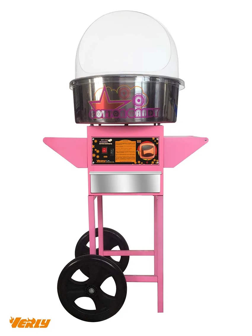 Commercial Electric Cotton Candy Machine With Cart Wy-772&vc-200 - Buy ...