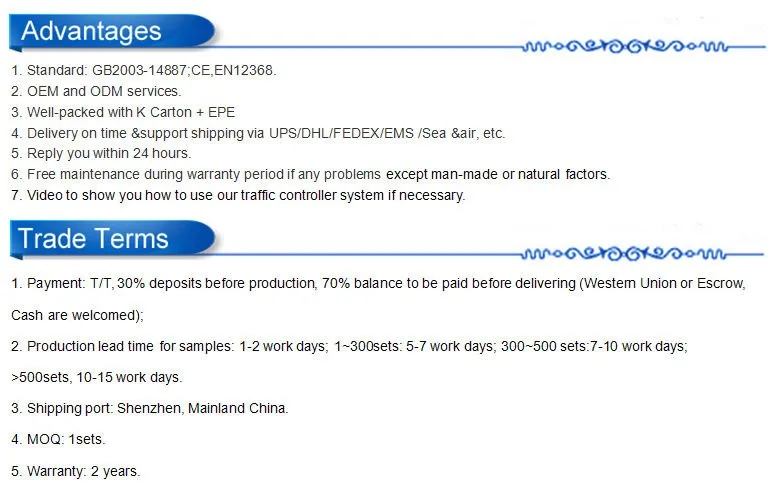 Advantages&Trade terms