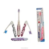 China foldable hotel tooth brush with soft nylon bristles