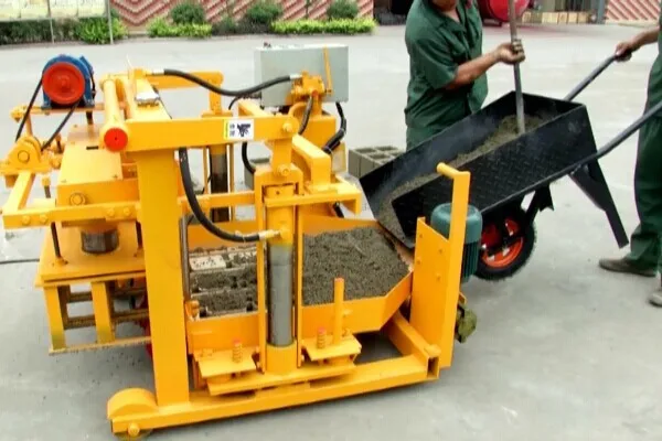 Mobile Brick Machine Manual Brick Press Machine Qt40-3a - Buy Mobile ...