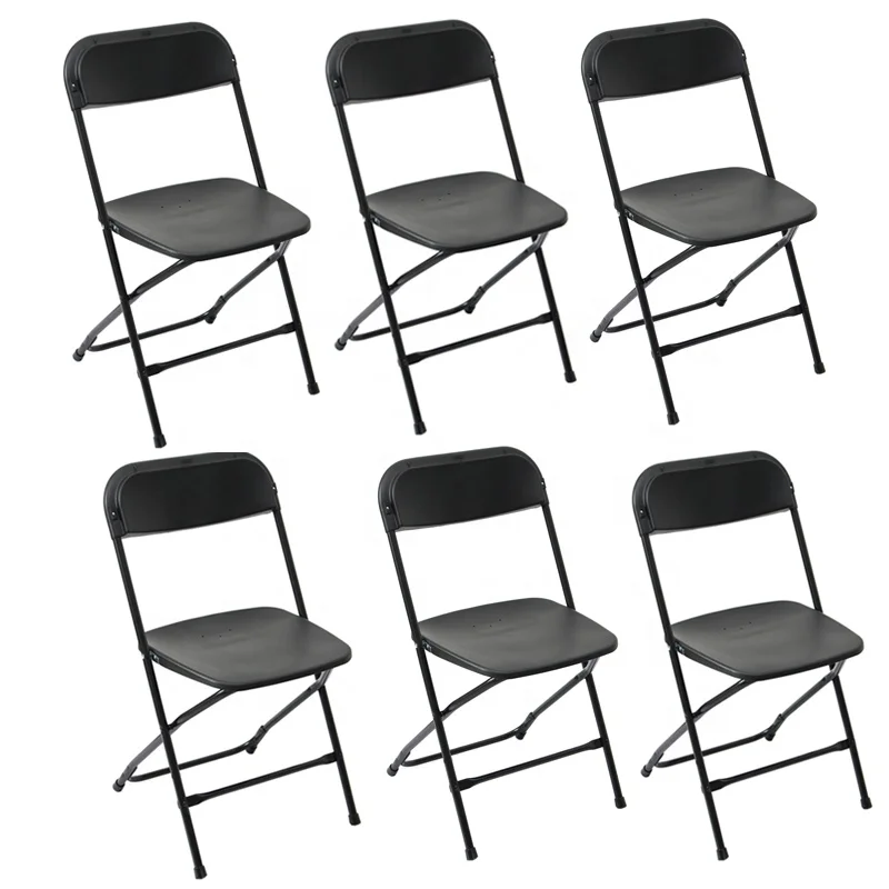 Event Chair black set 6
