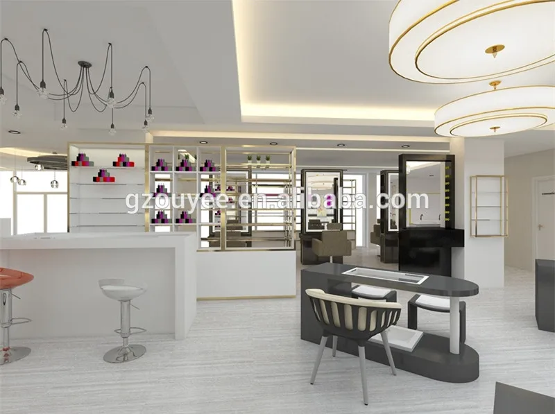 Classic Luxury Hair Salon Furniture,Hair Salon Mirror Station Design,Wig Shop Design Wig Shop