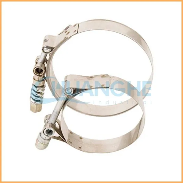 Spring Loaded T Bolt Pipe Clamp Manufacturer Buy Spring Loaded T Bolt