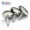 Iron Minifix Furniture Fittings hardware M6*14mm Round Leg For Adjustable Sofa Feet chair foot fitting hardwares