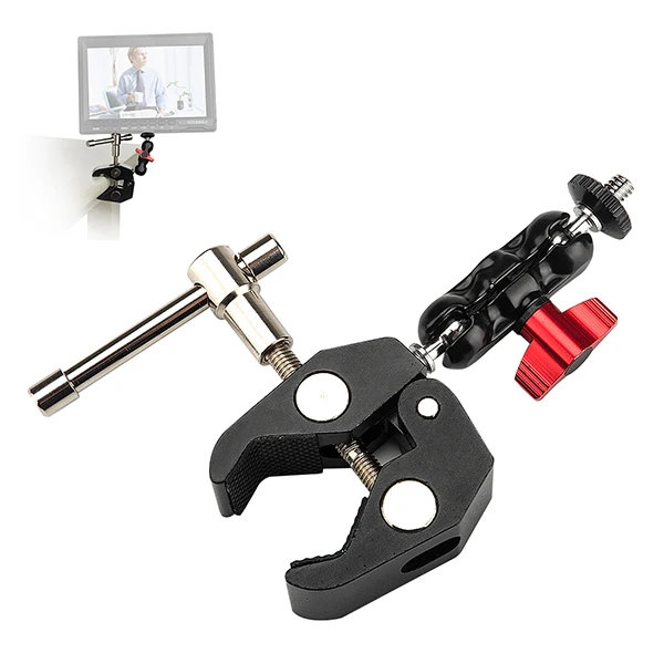 14 25mm Rod Clamp 360 Degree Swivel Pea Monitor Mount Adapter for DJI Ronin-M Handheld Gimbal (6).jpg