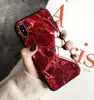 2018 fashionable Granite Stone Marble Texture Pattern tempered glass case For iphone 6S 7 8 Plus X mobile phone cover cases