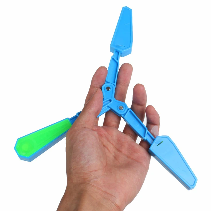 Kids Flash Light Finger Exercises Fidget Stress Relief Spinner Plastic