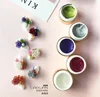 Caixuan new type design shimmering uv led 4D carved gel for 3D nail art