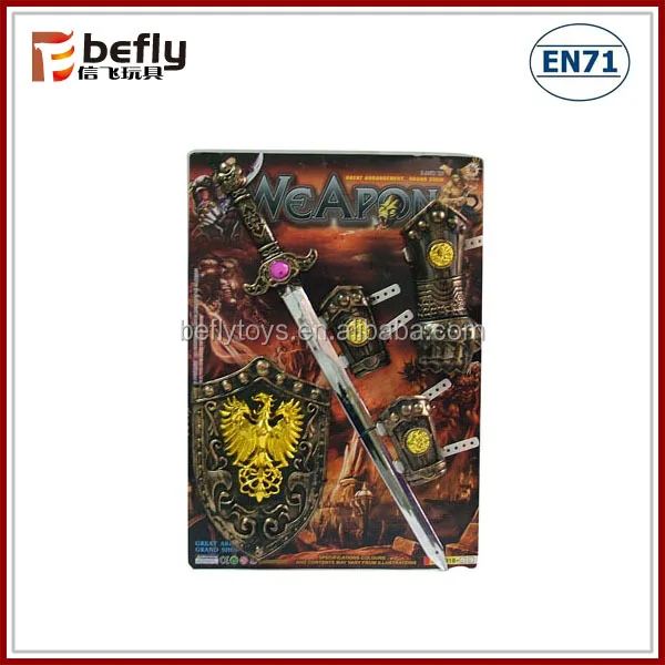 Hot Sale Medieval Plastic Sword And Shield Set Toys Buy Plastic Sword