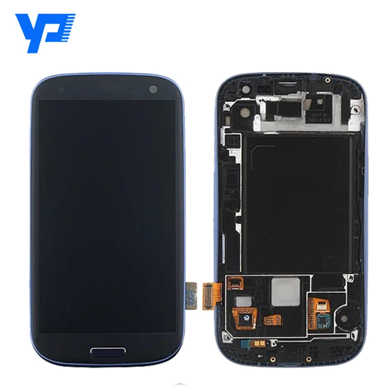 LCD screen touch digitizer assembly for for Samsung gt-i9300 S3 LCD with original new quality