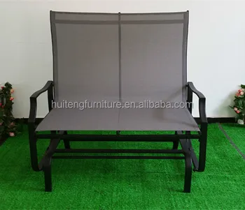 Whole Garden Double Seater Chair Love Seat Sling Glide Whole Garden Double Seater Chair Love Seat Sling Glide Chairpatio Outdoor Furniture Swimming Pool Beach