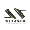 Jaxy 7 in 1 survival device of whistle Magnifying Lens, LED flashlight, Signal Mirror, Compass, Thermometer,Storage and Lanyard