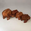 Hot selling Thailand craft Decoration wooden Lucky frog