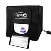 Portable Deep Mini Photo Studio lighting studio 80x80x80cm Black LED Shoot Box