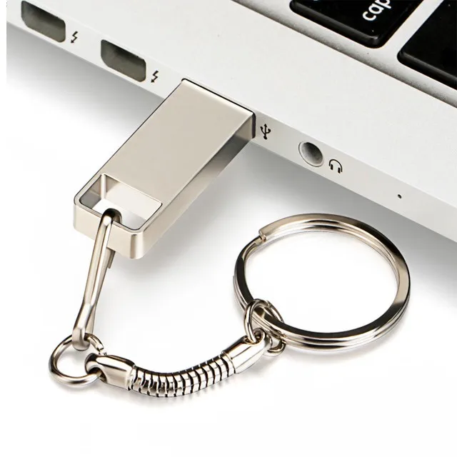 128gb Ultra Slim Metal Usb Memory Stick,Mini Metal Usb Key Drive