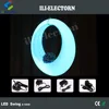 plastic colorful led outdoor furniture swing garden swing