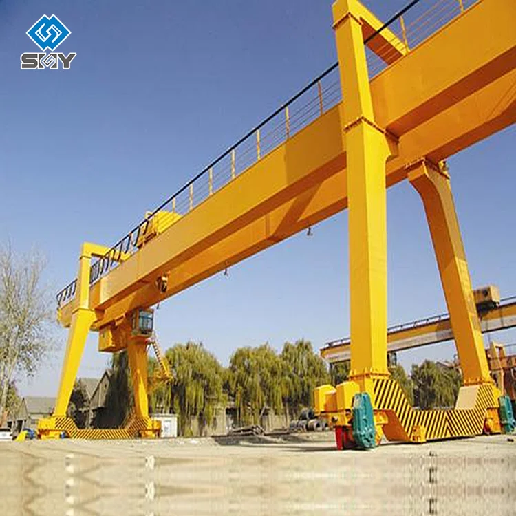 Double Girder Portable Gantry Crane 100 Ton Price