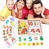 2019 Wood edcuation toys wooden Digital Math box toys for the Kids learning Educational Toy WMB002