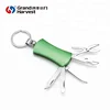 Small pocket knife folding 6-in-1 keychain pocket knife aluminium handle best small multi tool