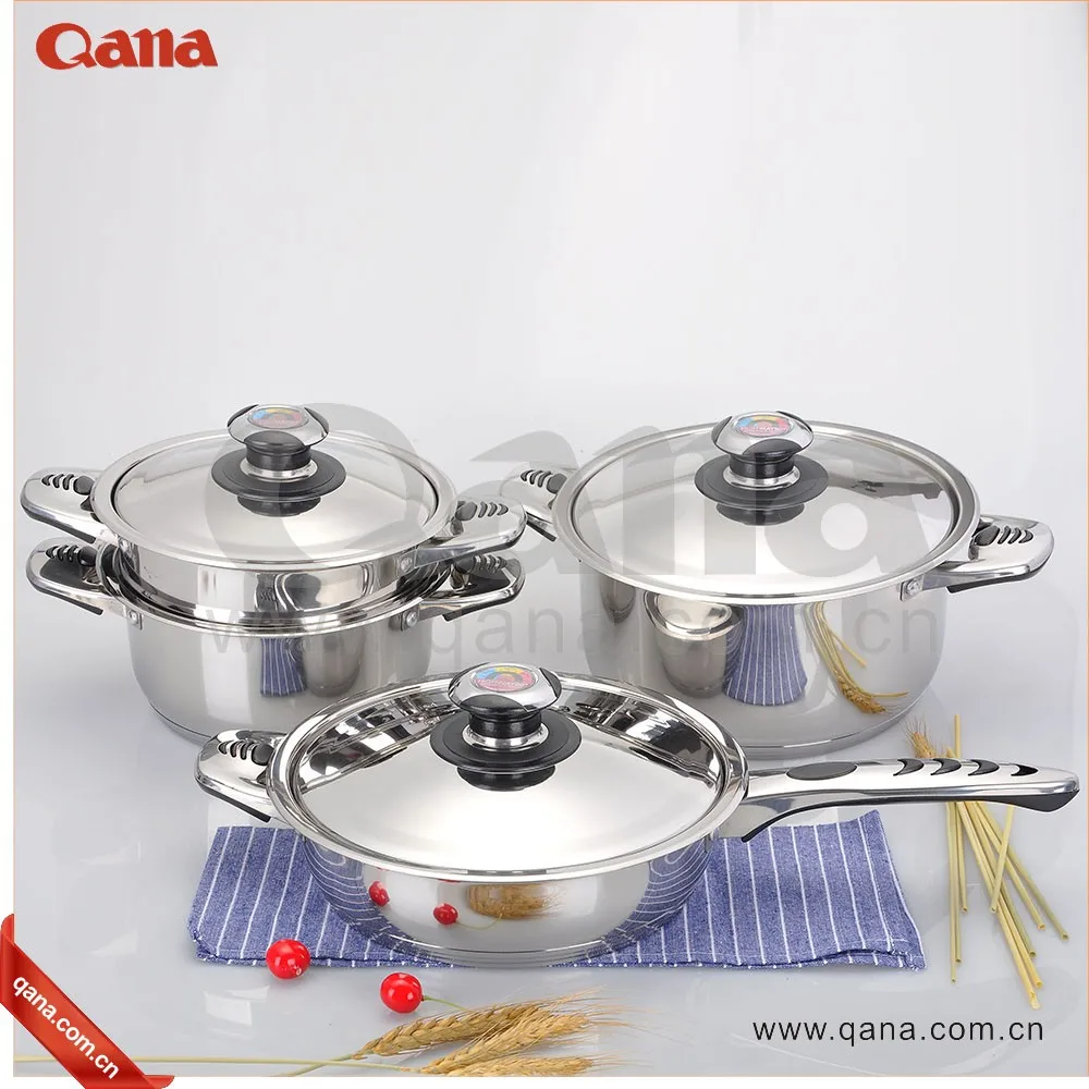 stainless steel cooking pot set