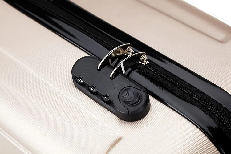 Colorful Design 16 Inch Cabin Size Trolley Suitcase Corner Guard Abs