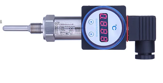 Digital temperature gauge for liquid/gas