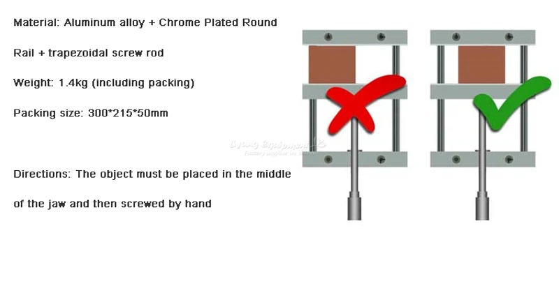 parallel-jaw vice