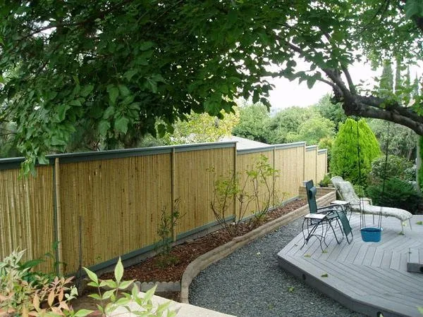 Garden Bamboo Fence Screen - Buy Garden Fence Bamboo,Pvc Bamboo Fence