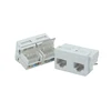 23*36mm computer network double ports faceplate module