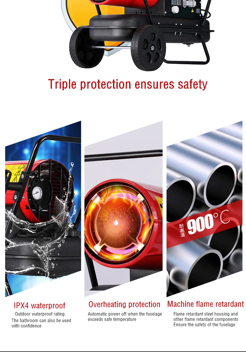 20kw Portable Kerosene Air Heating Blower/ Diesel Space Heater Buy