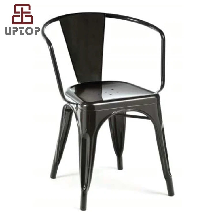 (SP-MC036) High quality stackable metal chair restaurant used dining chair