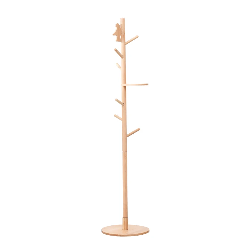 bamboo coat rack