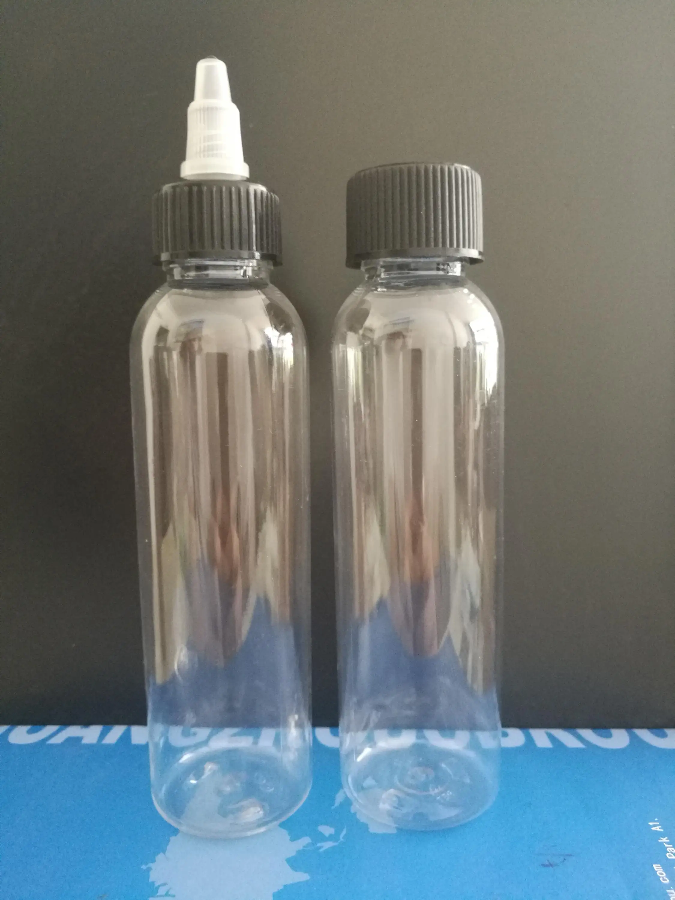 New Design Twist Cap Pet Bottle Empty Pet Dropper Bottle 30/60/80/120