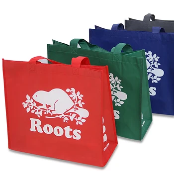 Recycle Green Eco Non Woven Ping Bags Reusable Bag Product On