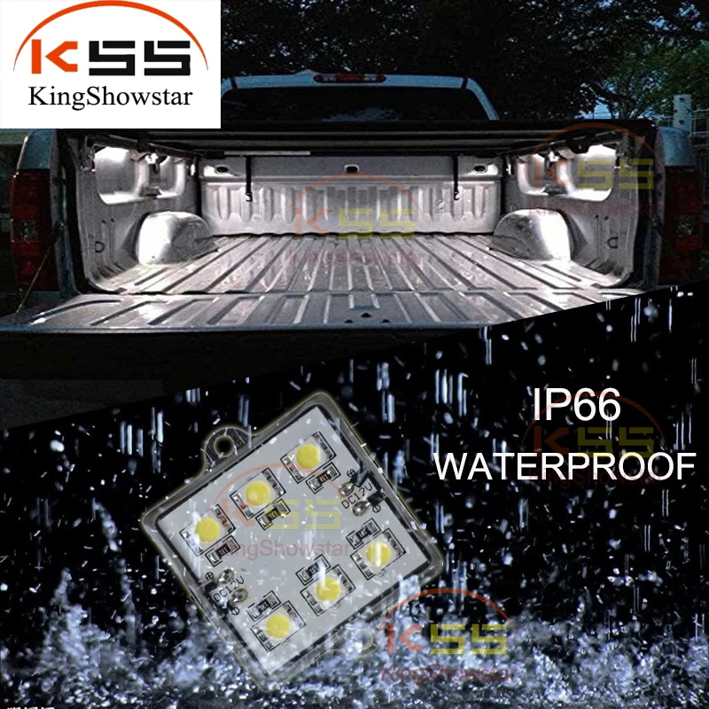 Super Bright 8PC Waterproof Pickup Truck Bed Light Kit Lighting Accessories LED Truck Light