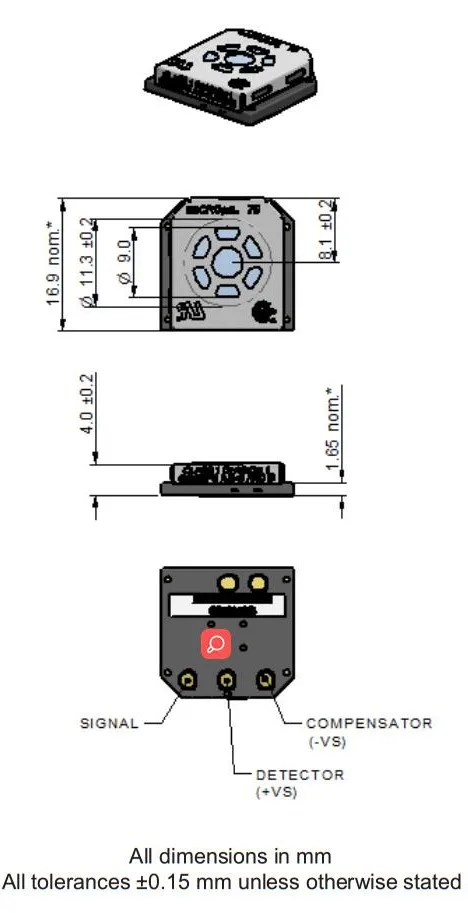 Sensor da cidade micropel 75c MICROPEL-75 MICROPEL-75C
